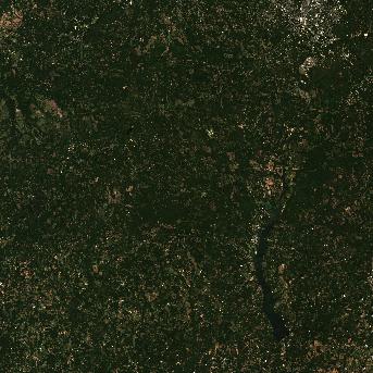 Sentinel-2 satellite image of the area on 7 Oct 2026, 3 days before this event