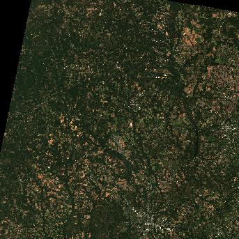 Sentinel-2 satellite image of the area on 12 Oct 2026, 3 days after this event
