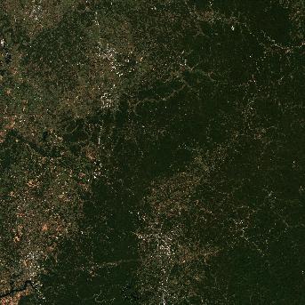 Sentinel-2 satellite image of the area on 7 Oct 2026, 4 days before this event