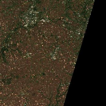 Sentinel-2 satellite image of the area on 4 Oct 2026, 2 days after this event