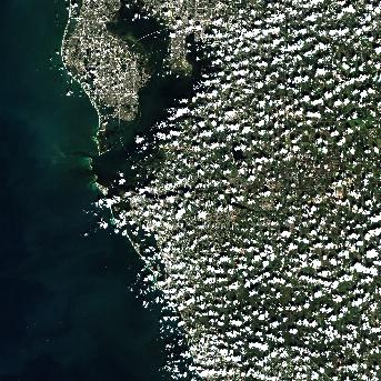 Sentinel-2 satellite image of the area on 14 Oct 2026, 3 days before this event