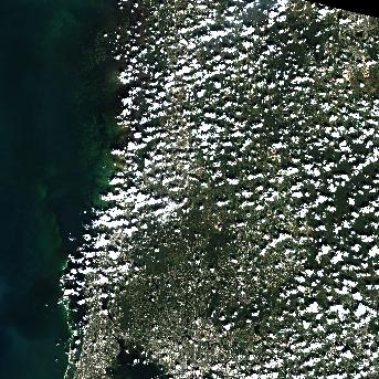 Sentinel-2 satellite image of the area on 14 Oct 2026, 5 days after this event