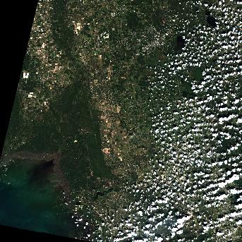 Sentinel-2 satellite image of the area on 14 Oct 2026, 3 days after this event