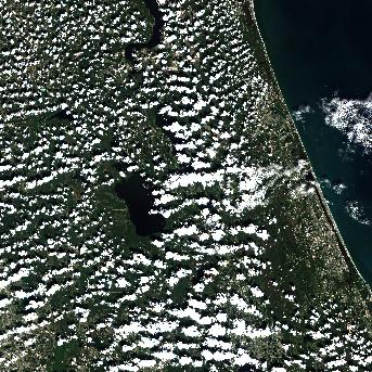 Sentinel-2 satellite image of the area on 14 Oct 2026, 11 days after this event