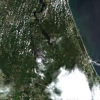 Sentinel-2 satellite image of the area on 11 Sep 2026, 15 days before this event