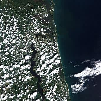 Sentinel-2 satellite image of the area on 14 Sep 2026, 25 days before this event