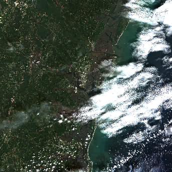 Sentinel-2 satellite image of the area on 19 Sep 2026, 23 days before this event