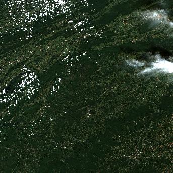 Sentinel-2 satellite image of the area on 27 Sep 2026, 6 days after this event