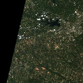 Sentinel-2 satellite image of the area on 1 Oct 2026, 10 days before this event