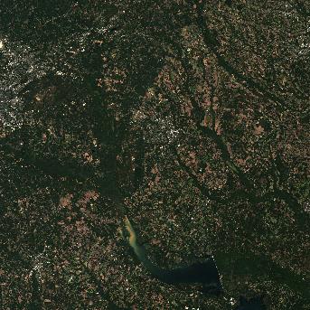 Sentinel-2 satellite image of the area on 14 Oct 2026, 3 days after this event