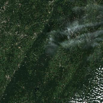 Sentinel-2 satellite image of the area on 24 Sep 2026, 7 days after this event
