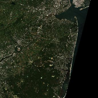 Sentinel-2 satellite image of the area on 6 Oct 2026, 9 days after this event