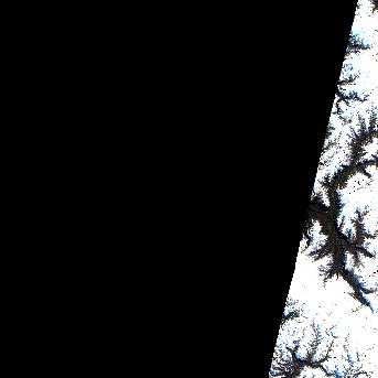 Sentinel-2 satellite image of the area on 23 Jun 2026, 9 days after this event