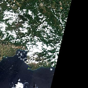 Sentinel-2 satellite image of the area on 19 Oct 2026, 12 days after this event