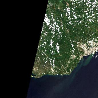 Sentinel-2 satellite image of the area on 14 Apr 2026, 10 days before this event