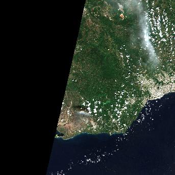 Sentinel-2 satellite image of the area on 26 Sep 2026, 11 days before this event