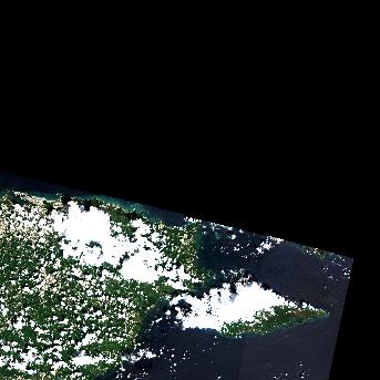 Sentinel-2 satellite image of the area on 18 Oct 2026, the day before this event