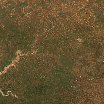 Sentinel-2 satellite image of the area on 18 Apr 2026, 3 days after this event
