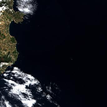 Sentinel-2 satellite image of the area on 13 Oct 2026, 6 days after this event