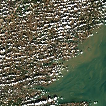 Sentinel-2 satellite image of the area on 1 Oct 2026, 10 days after this event
