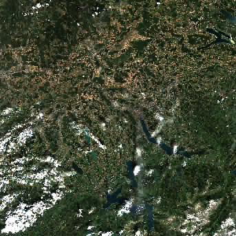 Sentinel-2 satellite image of the area on 2 Sep 2026, 6 days before this event