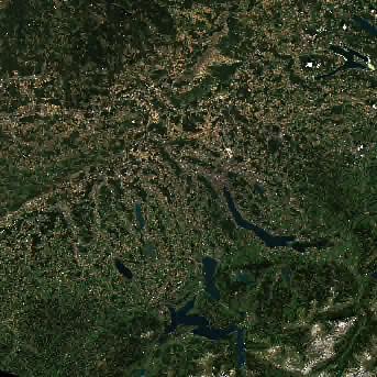Sentinel-2 satellite image of the area on 12 Sep 2026, 4 days after this event