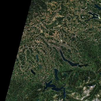 Sentinel-2 satellite image of the area on 12 Sep 2026, 4 days after this event