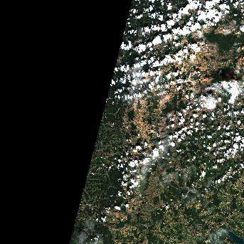 Sentinel-2 satellite image of the area on 2 Sep 2026, 6 days before this event