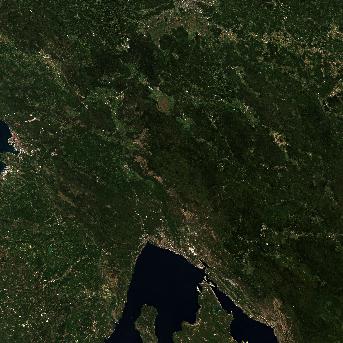 Sentinel-2 satellite image of the area on 3 Oct 2026, 5 days before this event
