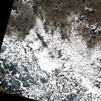 Sentinel-2 satellite image of the area on 27 Dec 2025, 6 days after this event