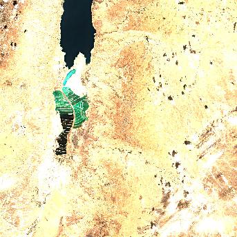 Sentinel-2 satellite image of the area on 3 Oct 2026, 7 days before this event