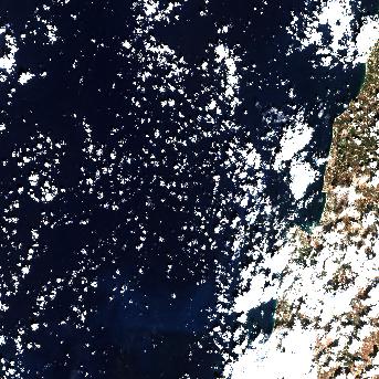 Sentinel-2 satellite image of the area on 1 Oct 2026, 14 days before this event