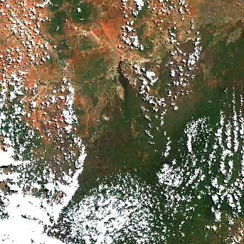 Sentinel-2 satellite image of the area on 2 May 2026, 3 days after this event
