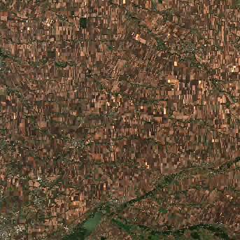 Sentinel-2 satellite image of the area on 11 Sep 2026, the day after this event