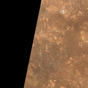 Sentinel-2 satellite image of the area on 9 Oct 2026, the same day, before the event was reported