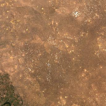 Sentinel-2 satellite image of the area on 12 Oct 2026, 7 days before this event