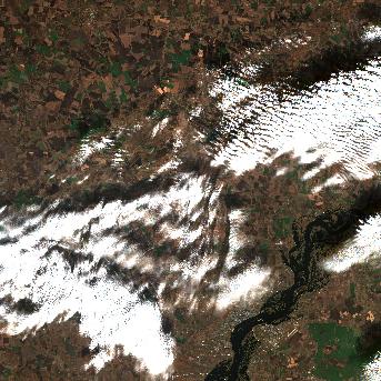 Sentinel-2 satellite image of the area on 18 Oct 2026, 2 days after this event