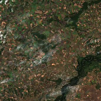 Sentinel-2 satellite image of the area on 31 Aug 2026, 2 days before this event