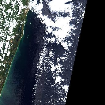 Sentinel-2 satellite image of the area on 26 Sep 2026, 17 days after this event