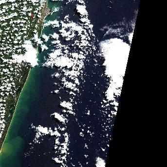 Sentinel-2 satellite image of the area on 1 Sep 2026, 8 days before this event
