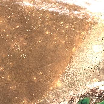 Sentinel-2 satellite image of the area on 9 Oct 2026, 12 days after this event
