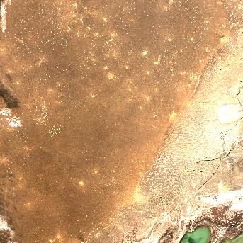 Sentinel-2 satellite image of the area on 19 Oct 2026, the same day, before the event was reported