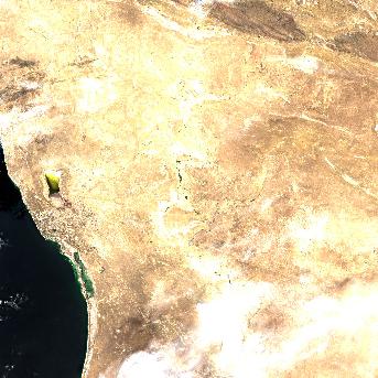 Sentinel-2 satellite image of the area on 21 Sep 2026, 6 days before this event