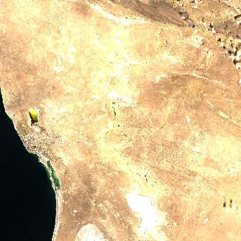 Sentinel-2 satellite image of the area on 6 Sep 2026, the day before this event
