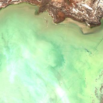 Sentinel-2 satellite image of the area on 18 Oct 2026, the day before this event
