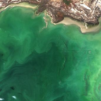 Sentinel-2 satellite image of the area on 1 Oct 2026, 2 days before this event