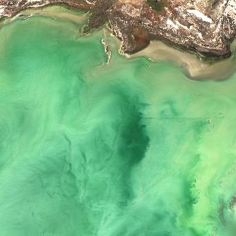 Sentinel-2 satellite image of the area on 28 Sep 2026, the same day, before the event was reported