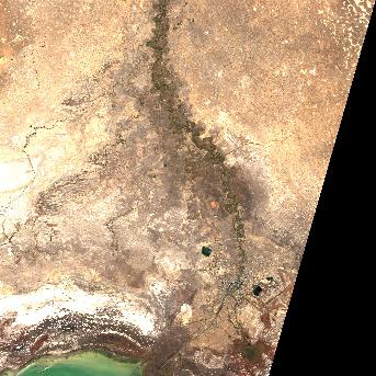 Sentinel-2 satellite image of the area on 11 Oct 2026, the same day, before the event was reported