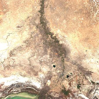 Sentinel-2 satellite image of the area on 1 Oct 2026, 3 days after this event