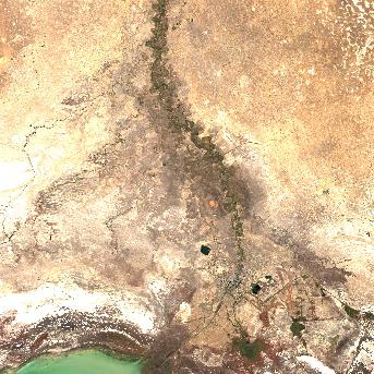 Sentinel-2 satellite image of the area on 6 Oct 2026, 3 days after this event